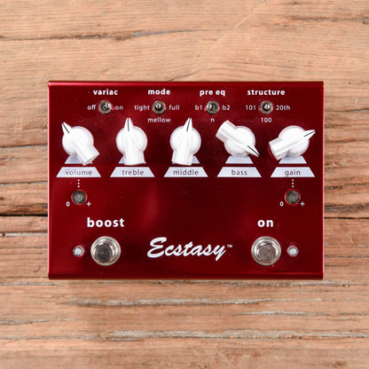Bogner Red Ecstasy OverDrive Effects and Pedals / Overdrive and Boost