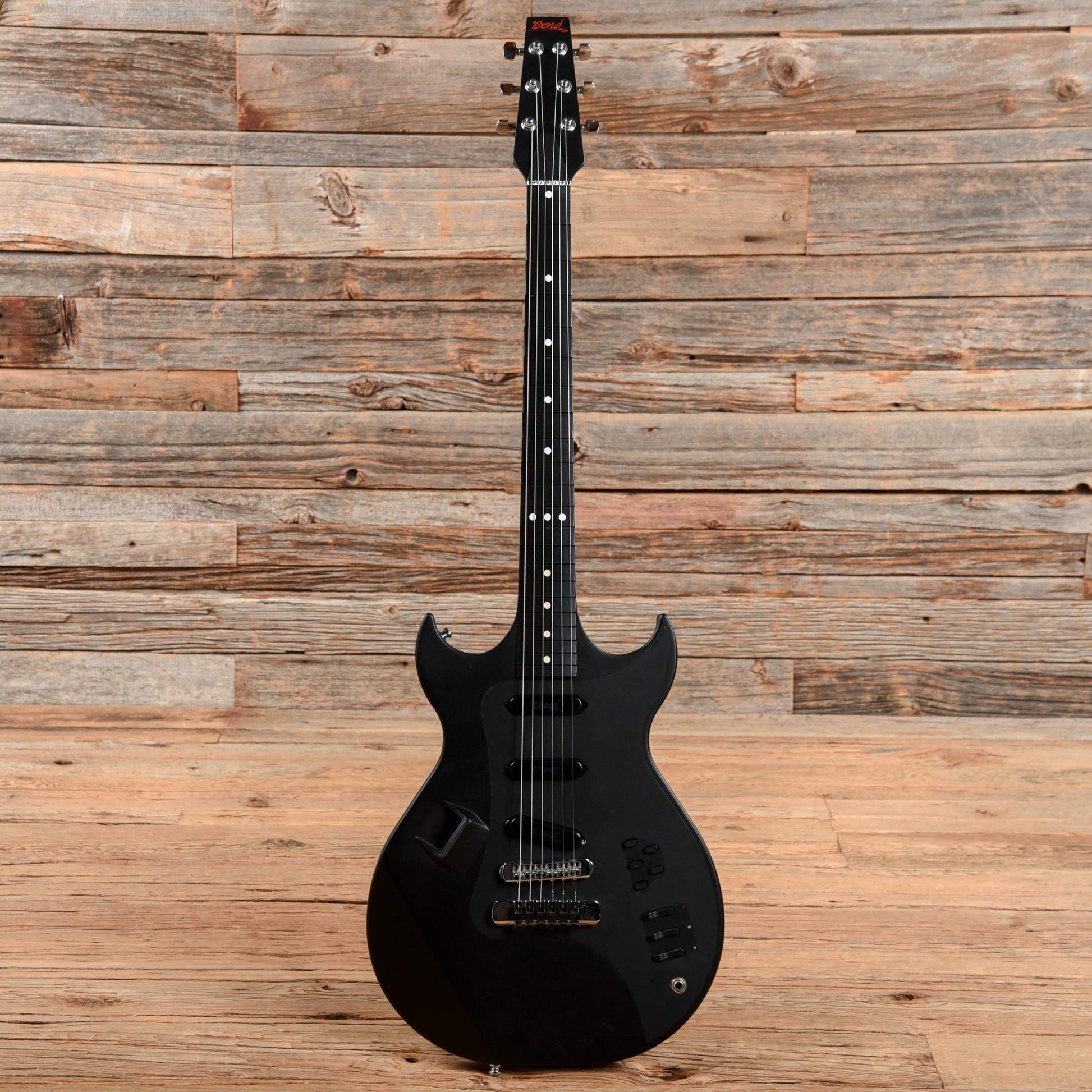 Bond Electraglide Matte Black 1980s Electric Guitars / Solid Body