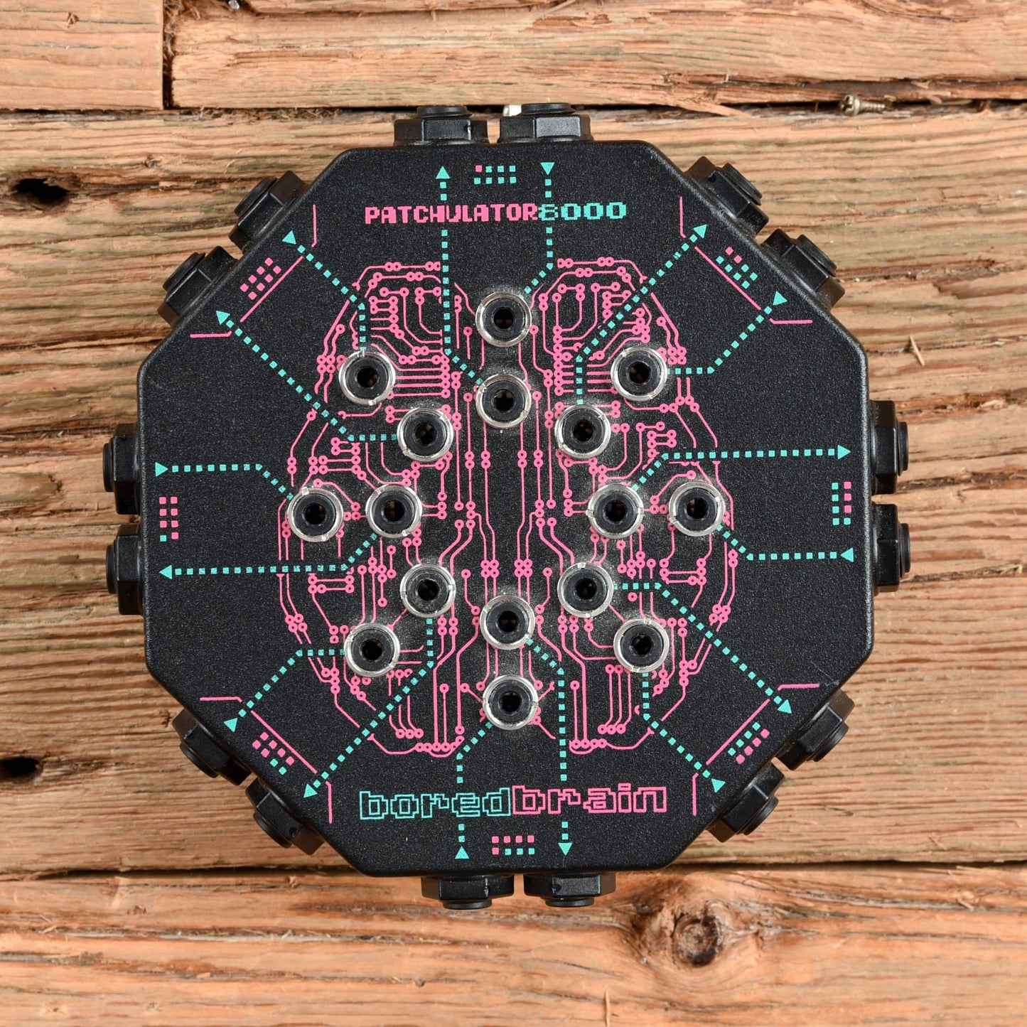 Boredbrain Music Patchulator 8000 8 Channel Mini Patchbay Effects and Pedals / Controllers, Volume and Expression
