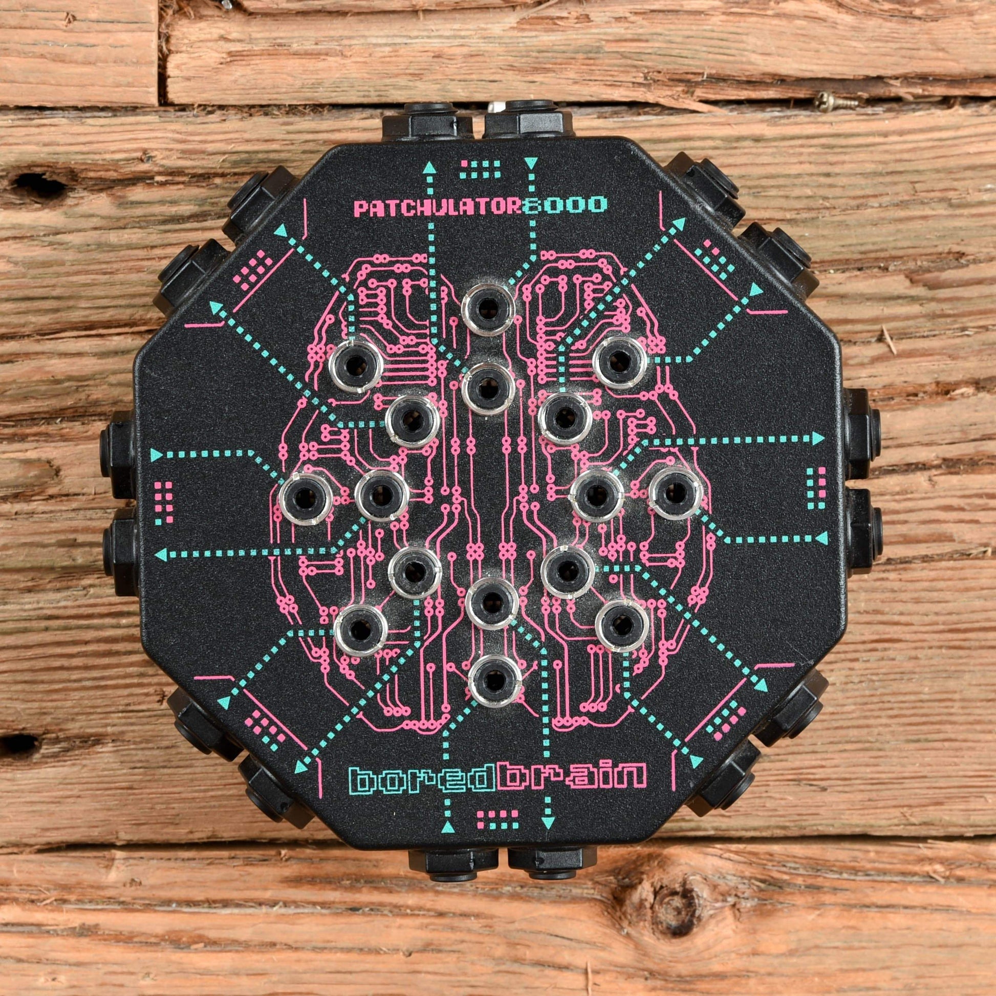 Boredbrain Music Patchulator 8000 8 Channel Mini Patchbay Effects and Pedals / Controllers, Volume and Expression