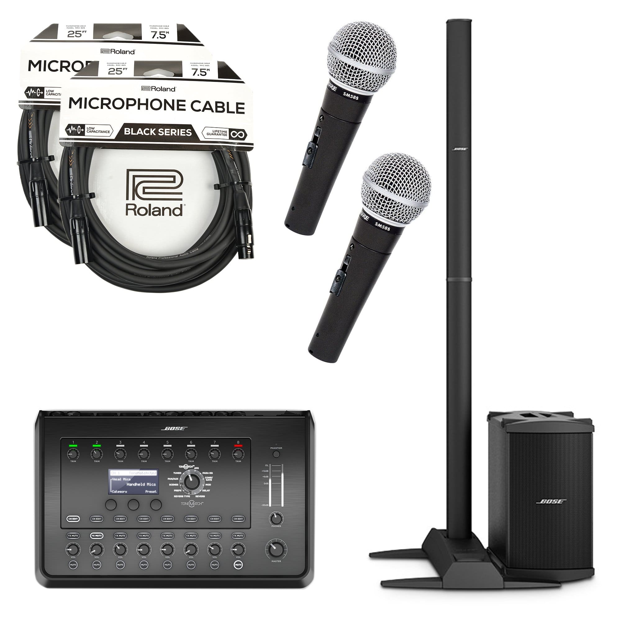 Bose L1 Model II B2 Bass Package PA System w/T8S ToneMatch Mixer