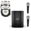 Bose S1 Pro Multi-Position PA System w/ Included Battery Pack, 2 SM58S and Roland XLR Cables Bundle Pro Audio / Portable PA Systems