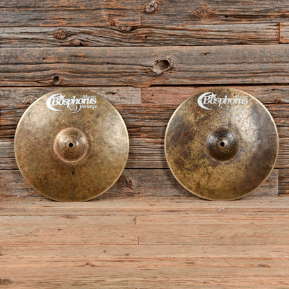 Bosphorus 13" Master Vintage Hi Hats Drums and Percussion