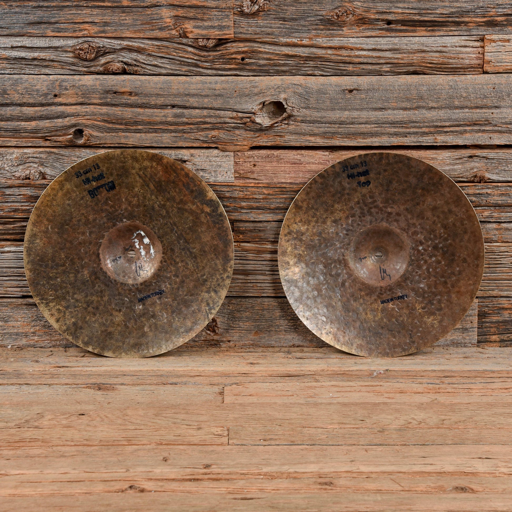 Bosphorus 13" Master Vintage Hi Hats Drums and Percussion