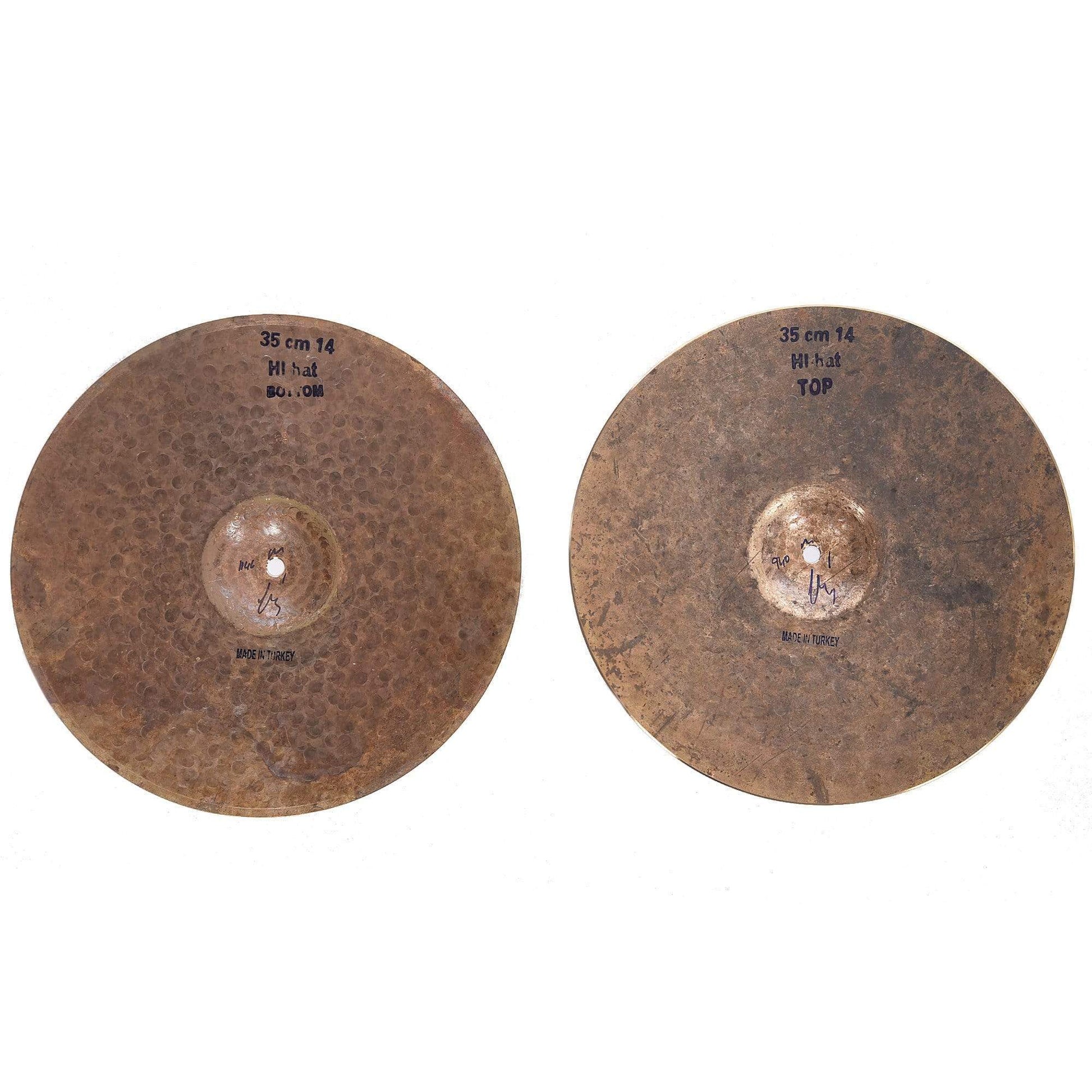 Bosphorus 14" Master Series Hi-Hat Pair Drums and Percussion / Cymbals / Hi-Hats