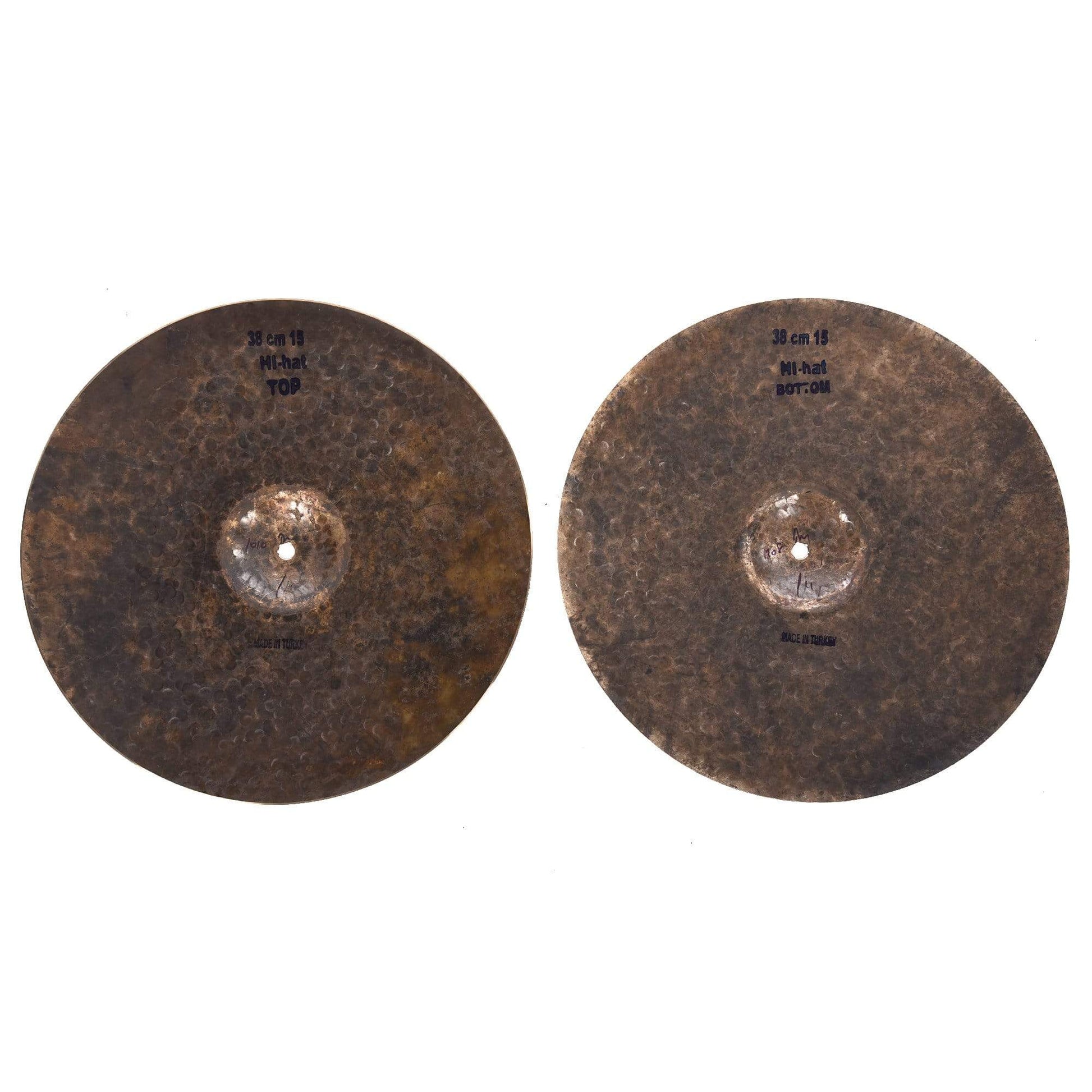 Bosphorus 15" Master Vintage Series Hi-Hat Pair Drums and Percussion / Cymbals / Hi-Hats