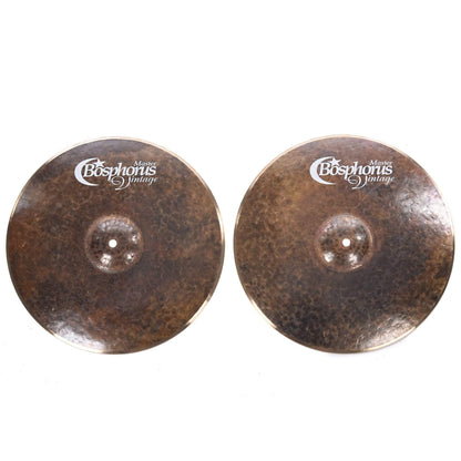 Bosphorus 15" Master Vintage Series Hi-Hat Pair Drums and Percussion / Cymbals / Hi-Hats