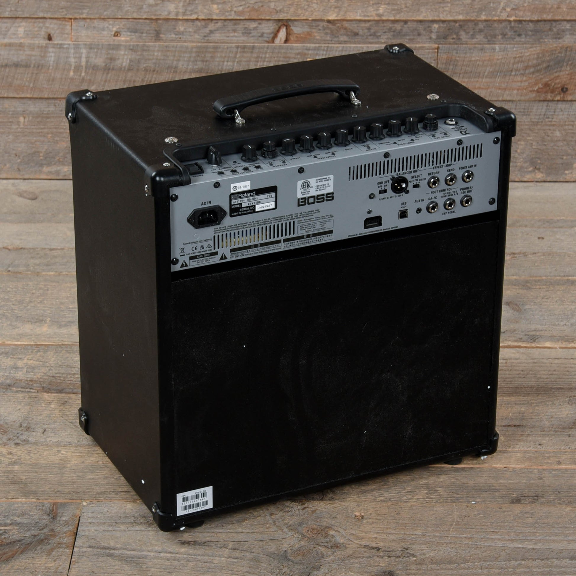 Boss Katana KTN-110B 60w 1x10 Bass Amp Combo Amps / Bass Combos