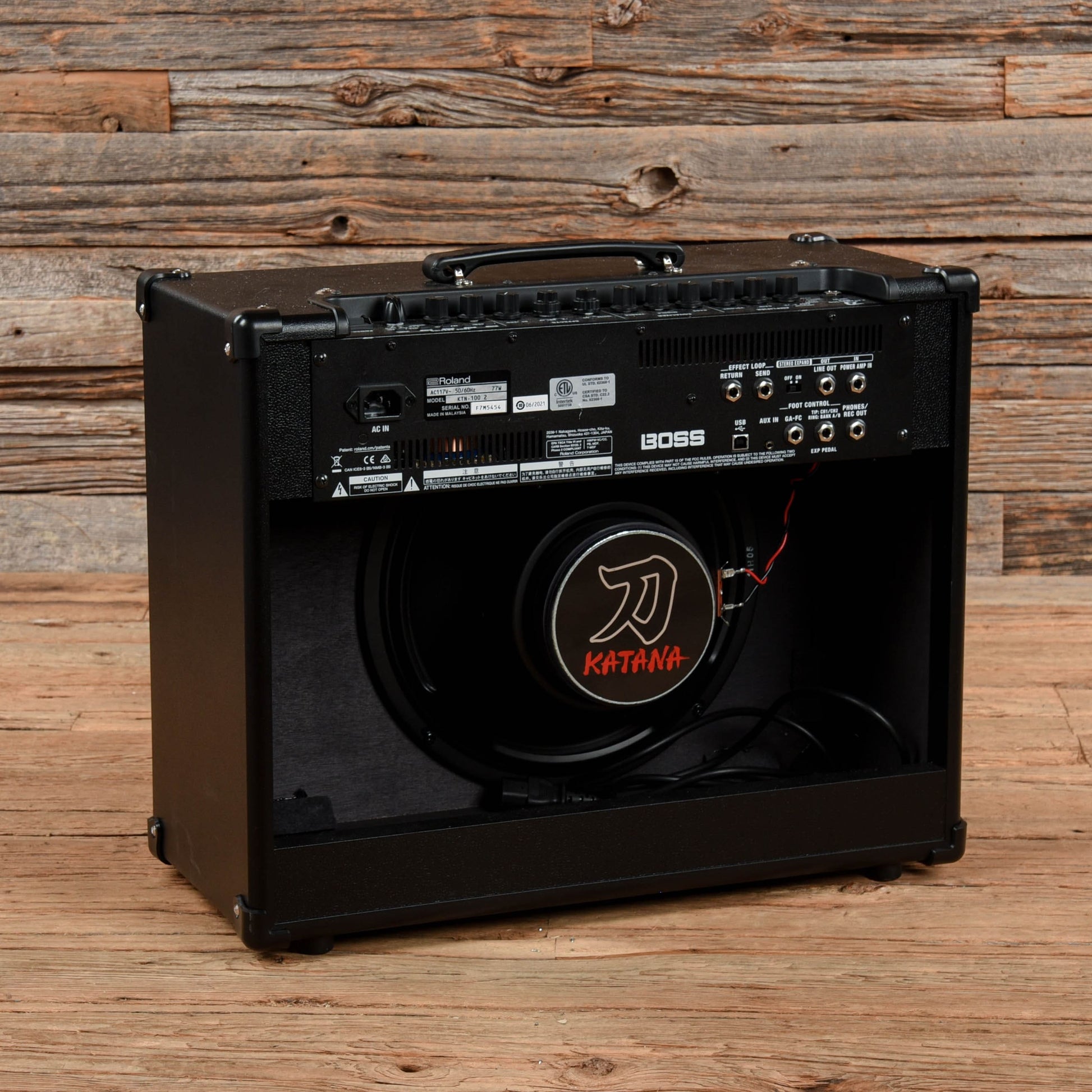 Boss Katana-100 MkII 100-Watt 1x12" Digital Modeling Guitar Combo Amps / Guitar Cabinets