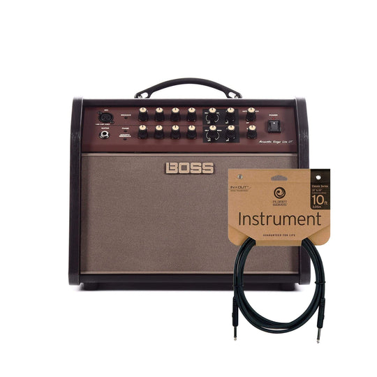 Boss Acoustic Singer Live LT Guitar Amp Cable Bundle Amps / Guitar Combos