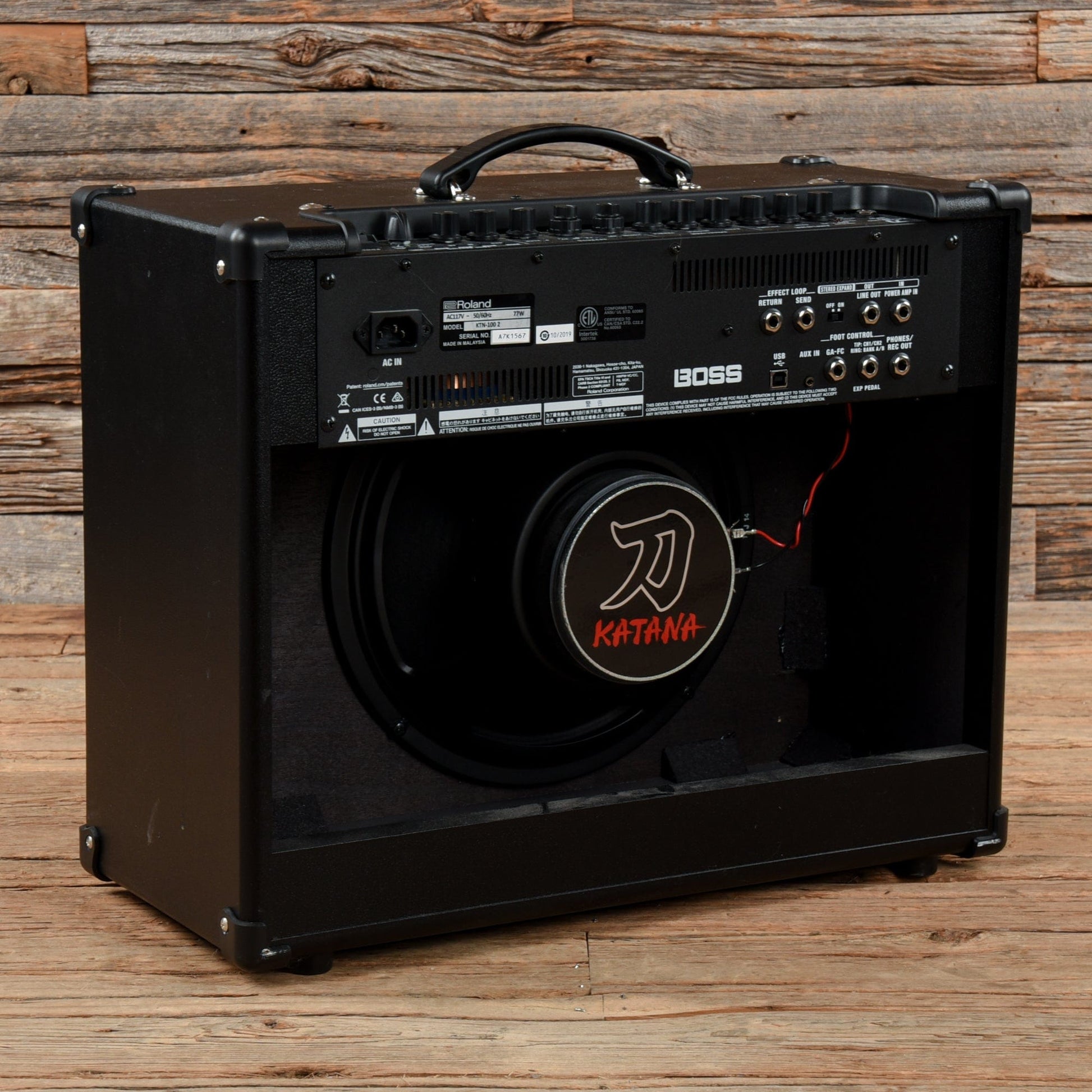 Boss Katana-100 MkII 100-Watt 1x12" Digital Modeling Guitar Combo Amps / Guitar Combos