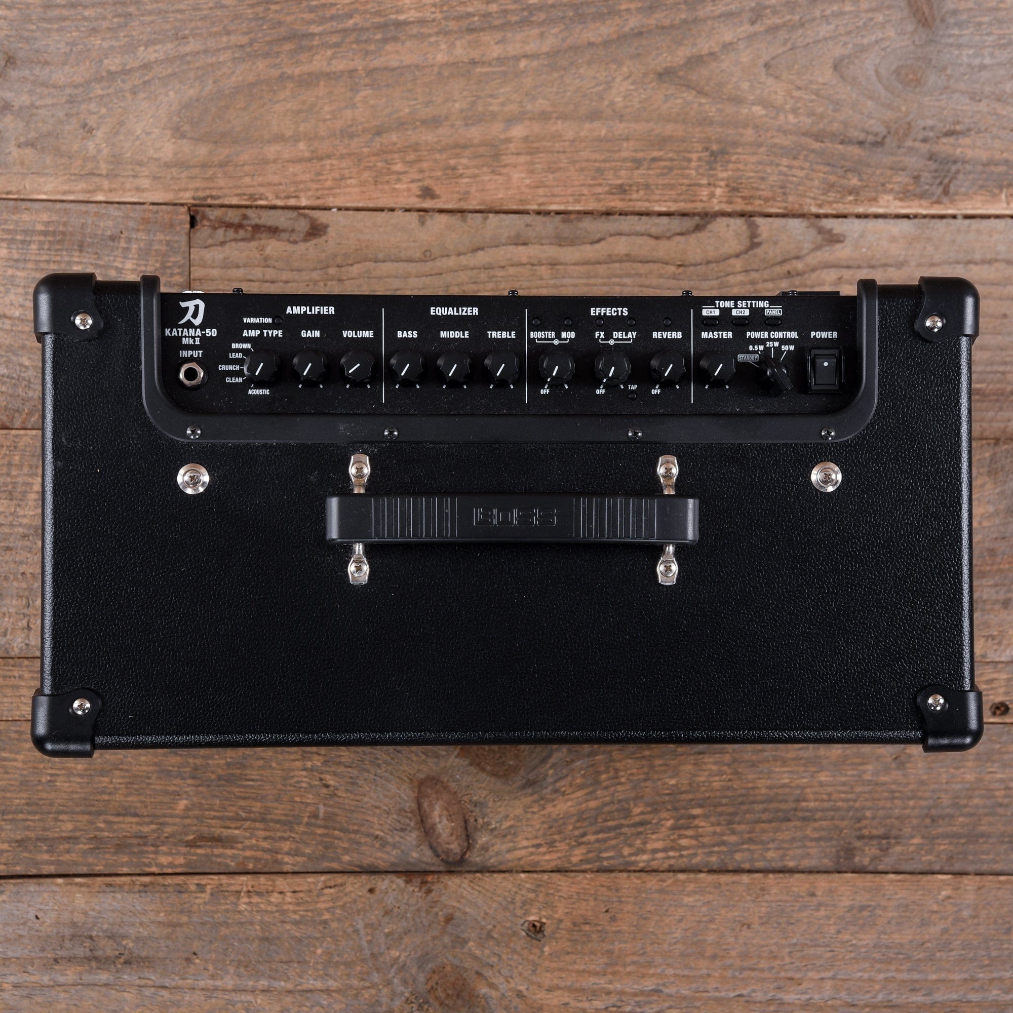 Boss Katana-50 v2 50W 1x12 Guitar Combo Amplifier Black Amps / Guitar Combos