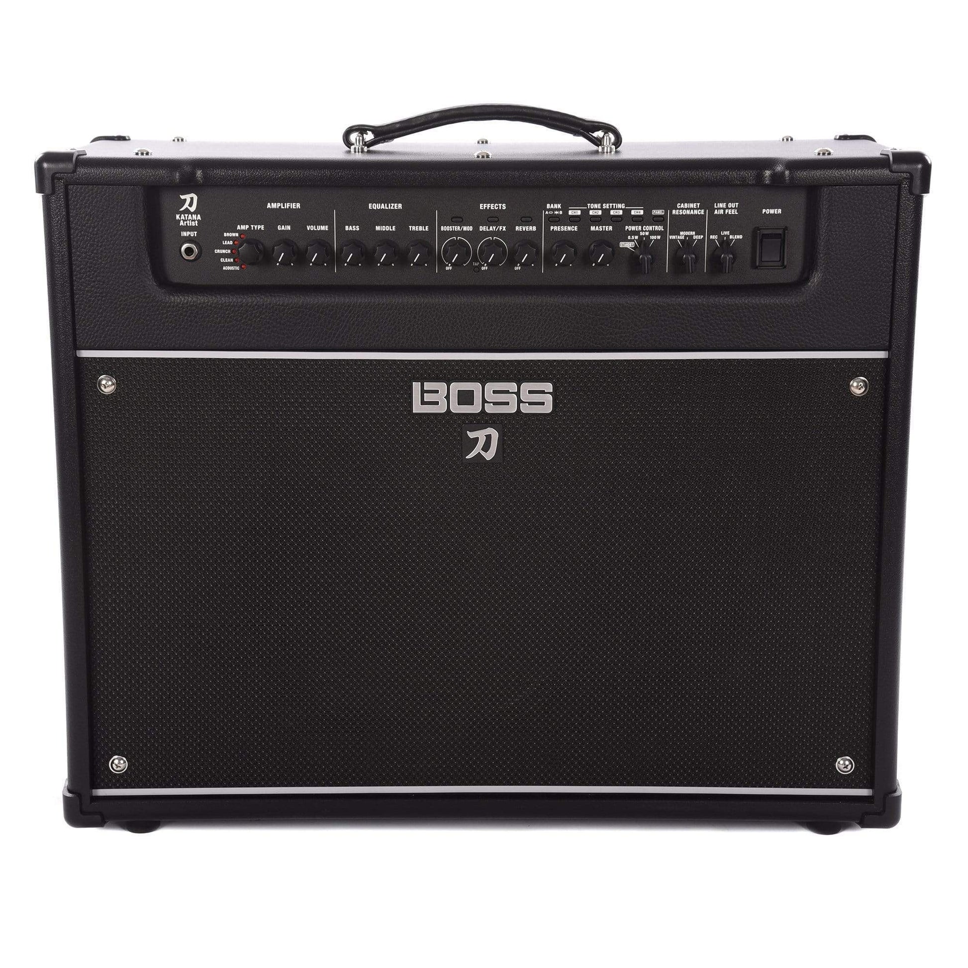 Boss Katana Artist 100W 1x12 Guitar Combo Amplifier Black Amps / Guitar Combos