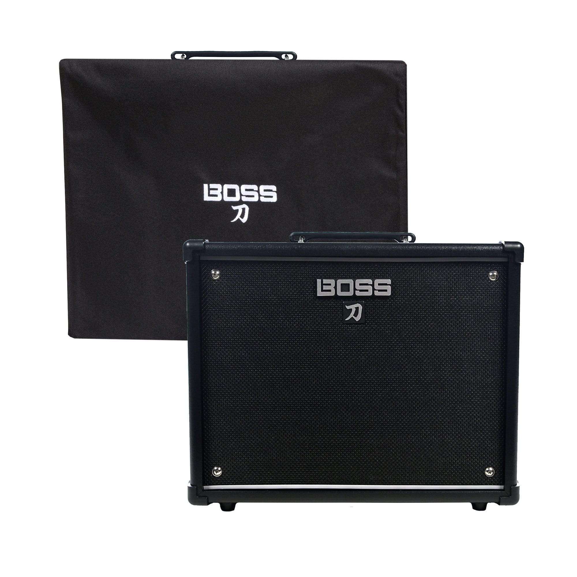 Boss Katana KTN‑50 50W 1x12 Guitar Combo Amplifier w/KTN-50 Amp Cover Bundle Amps / Guitar Combos