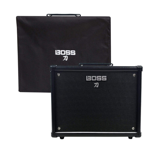 Boss Katana KTN‑50 50W 1x12 Guitar Combo Amplifier w/KTN-50 Amp Cover Bundle Amps / Guitar Combos