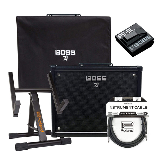 Boss Katana KTN‑50 50W 1x12 Guitar Combo Essentials Bundle Amps / Guitar Combos