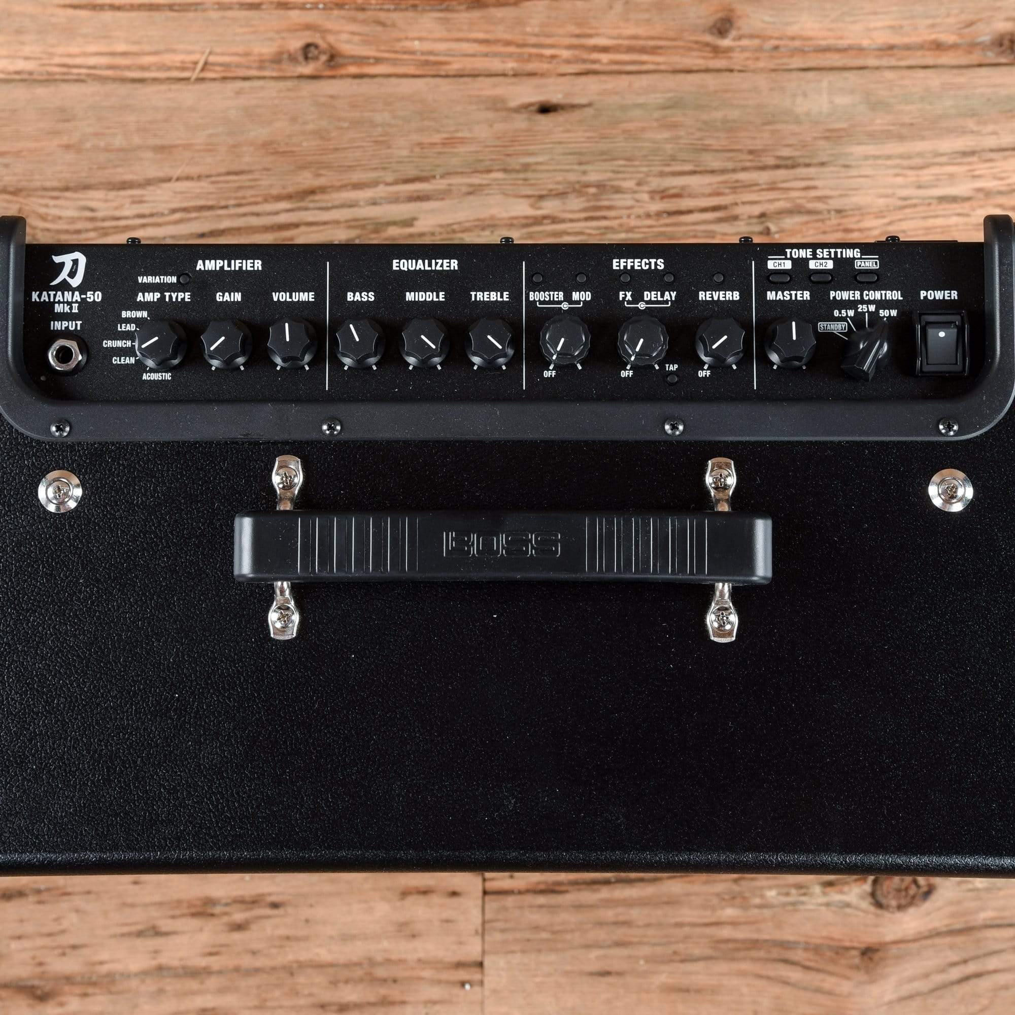 Boss Katana KTN-50 v2 50W 1x12 Guitar Combo Amplifier Black Amps / Guitar Combos