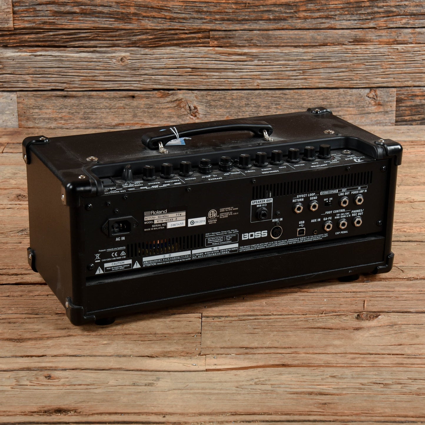 Boss Katana-Head MkII 100-Watt Digital Modeling Guitar Amp Head Amps / Guitar Heads