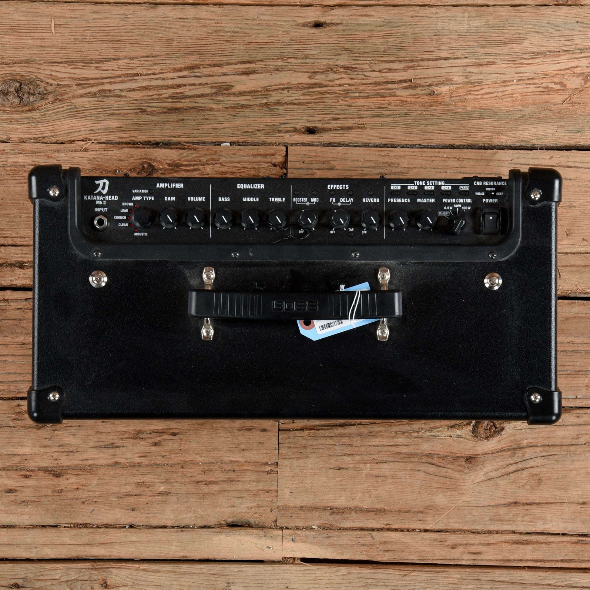 Boss Katana-Head MkII 100-Watt Digital Modeling Guitar Amp Head Amps / Guitar Heads