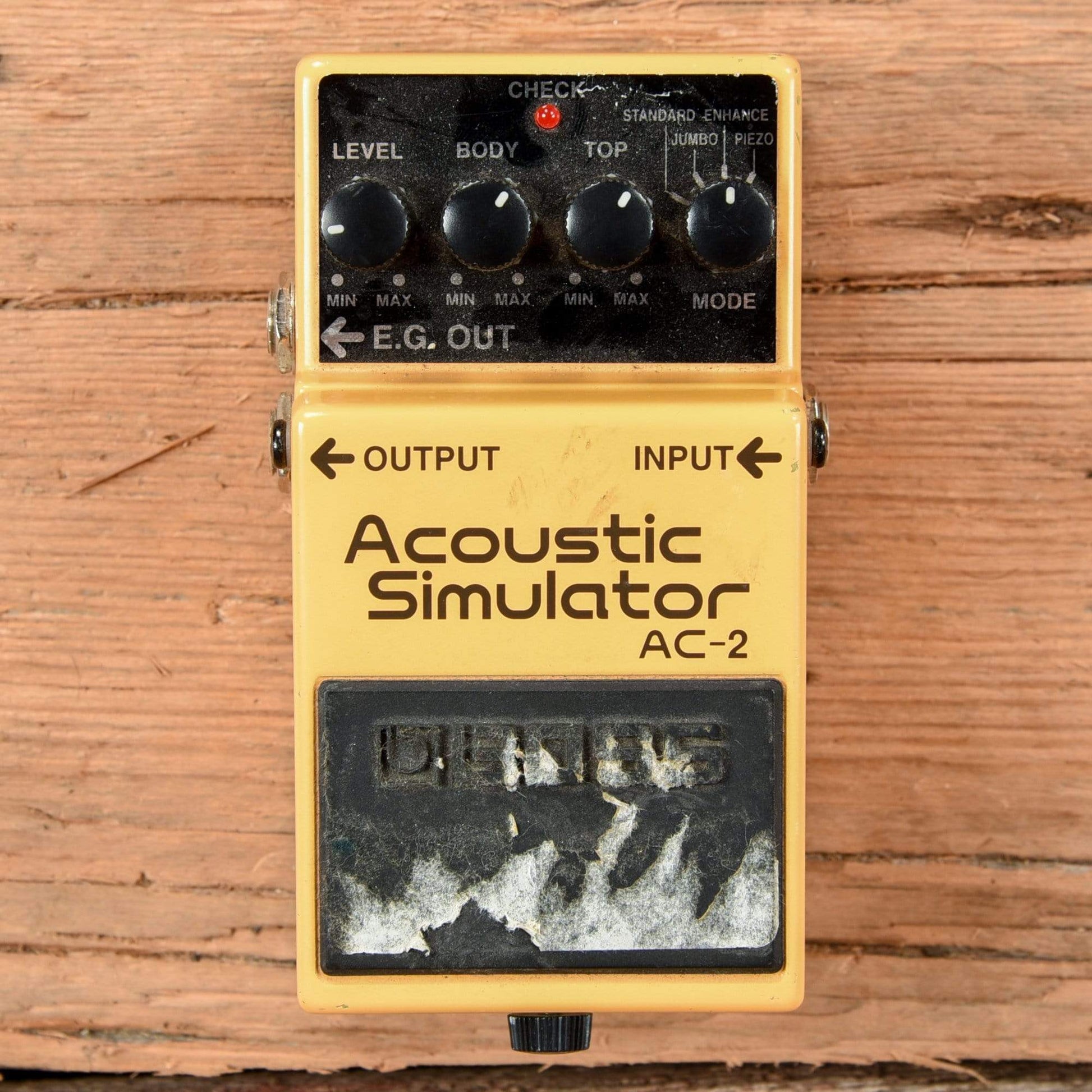 boss ac 2 acoustic simulator pedal Boss AC-2 Acoustic Simulator