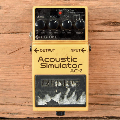 Boss AC-2 Acoustic Simulator Effects and Pedals / Amp Modeling