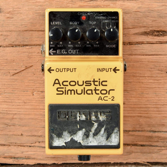 Boss AC-2 Acoustic Simulator Effects and Pedals / Amp Modeling