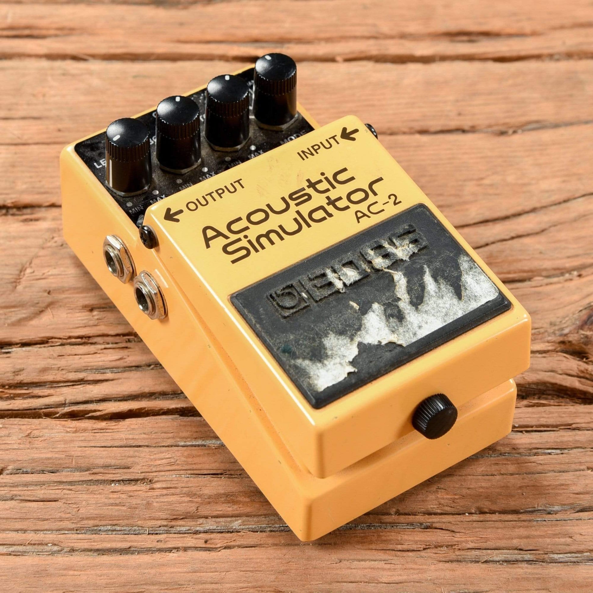 boss acoustic pedal Boss AC-2 Acoustic Simulator – Chicago Music Exchange
