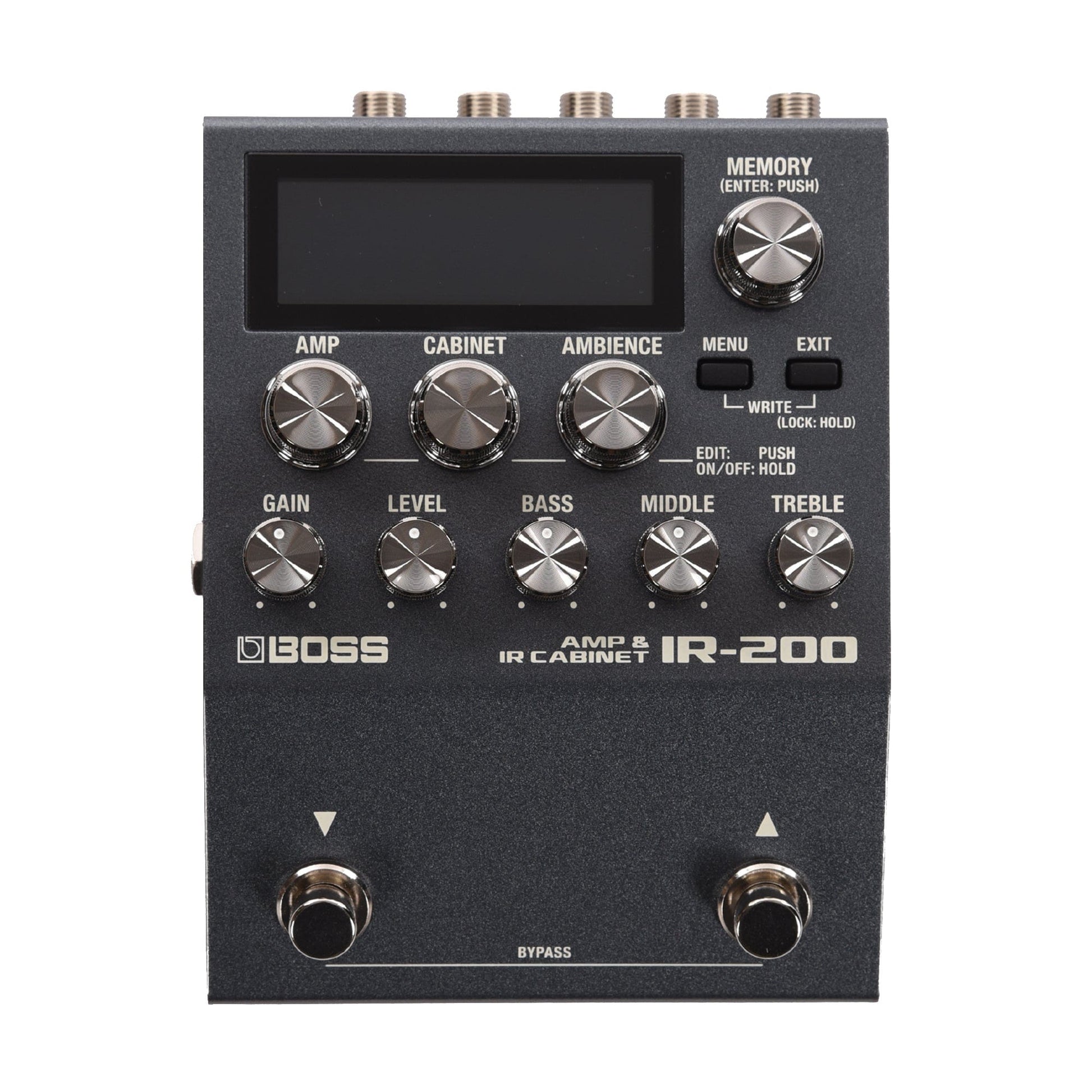 boss ir-200 amp & ir cabinet pedal Boss IR-200 Amp and Cabinet Processor – Chicago Music Exchange