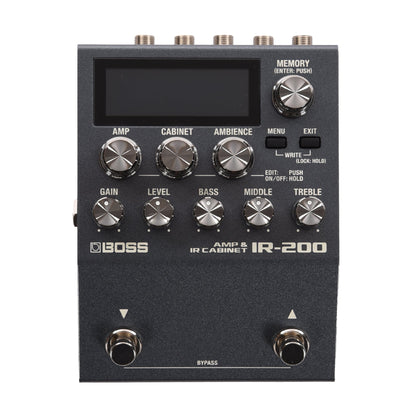 Boss IR-200 Amp and Cabinet Processor Effects and Pedals / Amp Modeling