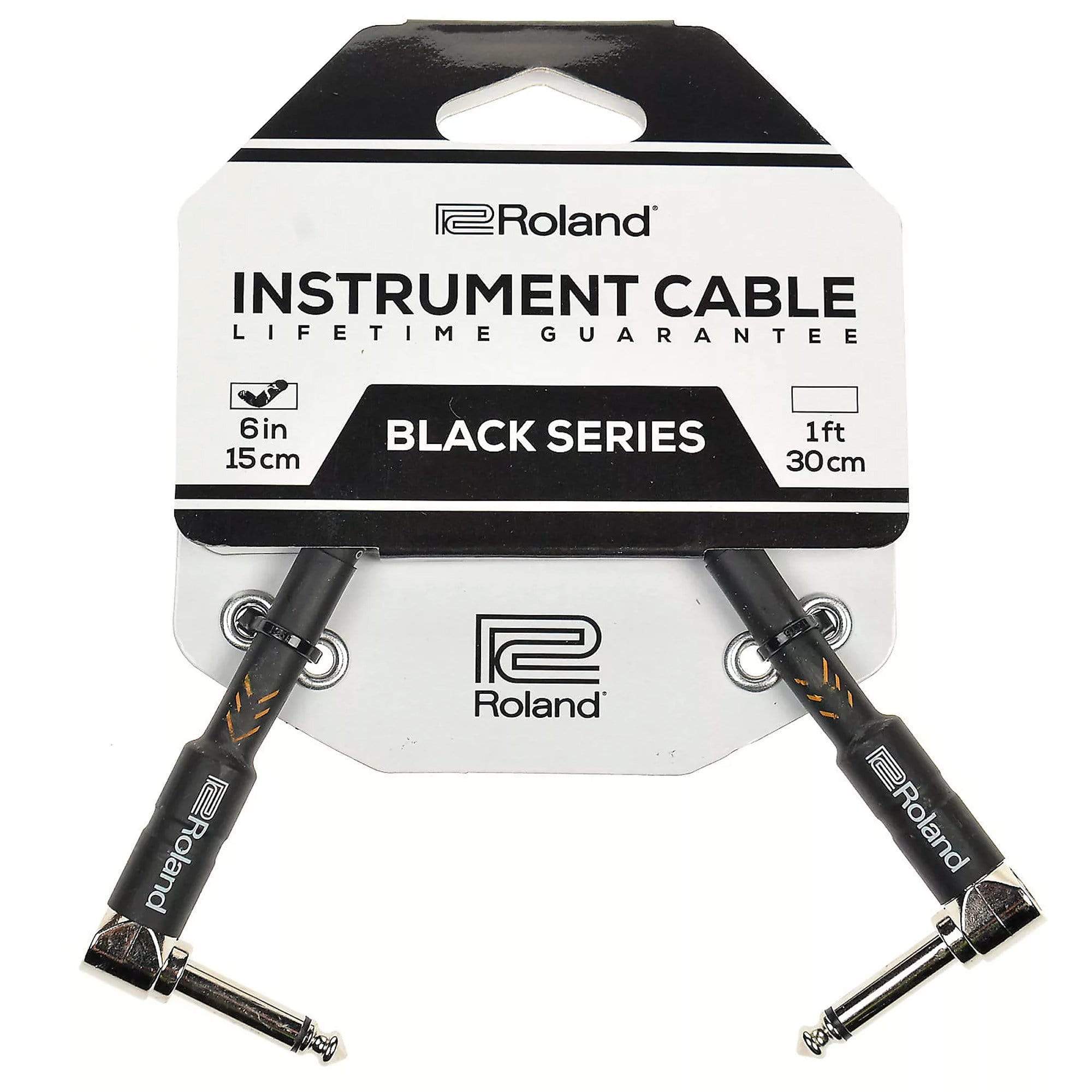 Boss BB-1X Bass Driver Bundle w/ 2 Roland Black Series 6 inch Patch Cables Effects and Pedals / Bass Pedals