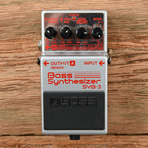 BOSS Bass Synthesizer SYB-3　箱付き BOSS SYB-3 Bass Synthesizer | Vintage Synth Explorer