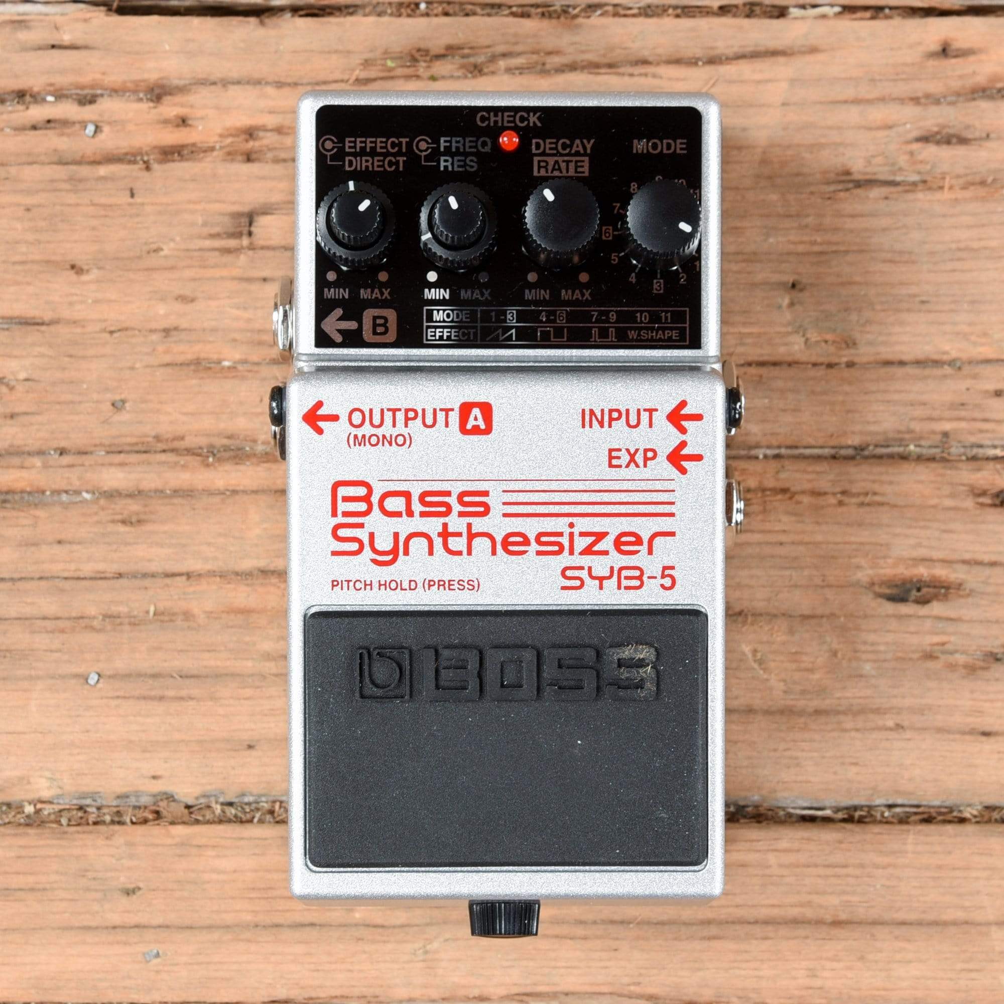 Boss SYB5 Bass Synthesizer Pedal Chicago Music Exchange