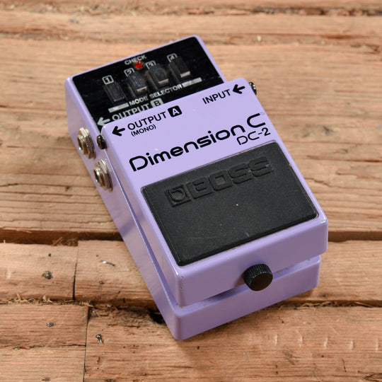 Boss DC-2 w/ Box Effects and Pedals / Chorus and Vibrato