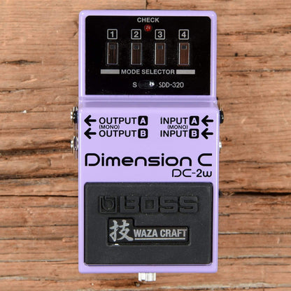 Boss DC-2W Dimension C Chorus Waza Craft Effects and Pedals / Chorus and Vibrato