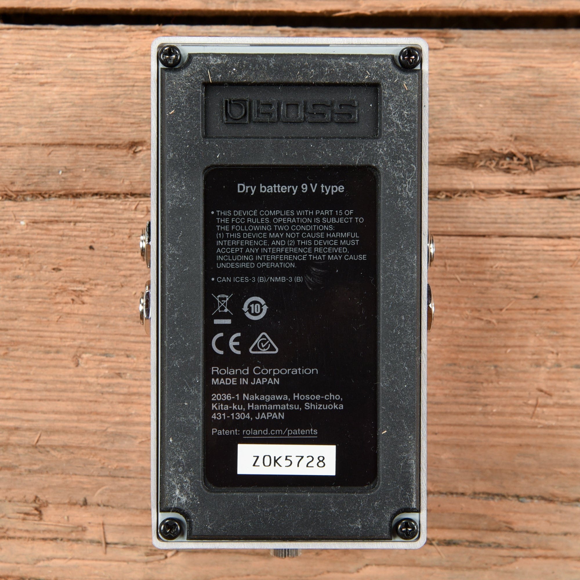 Boss DC-2W Dimension C Chorus Waza Craft Effects and Pedals / Chorus and Vibrato