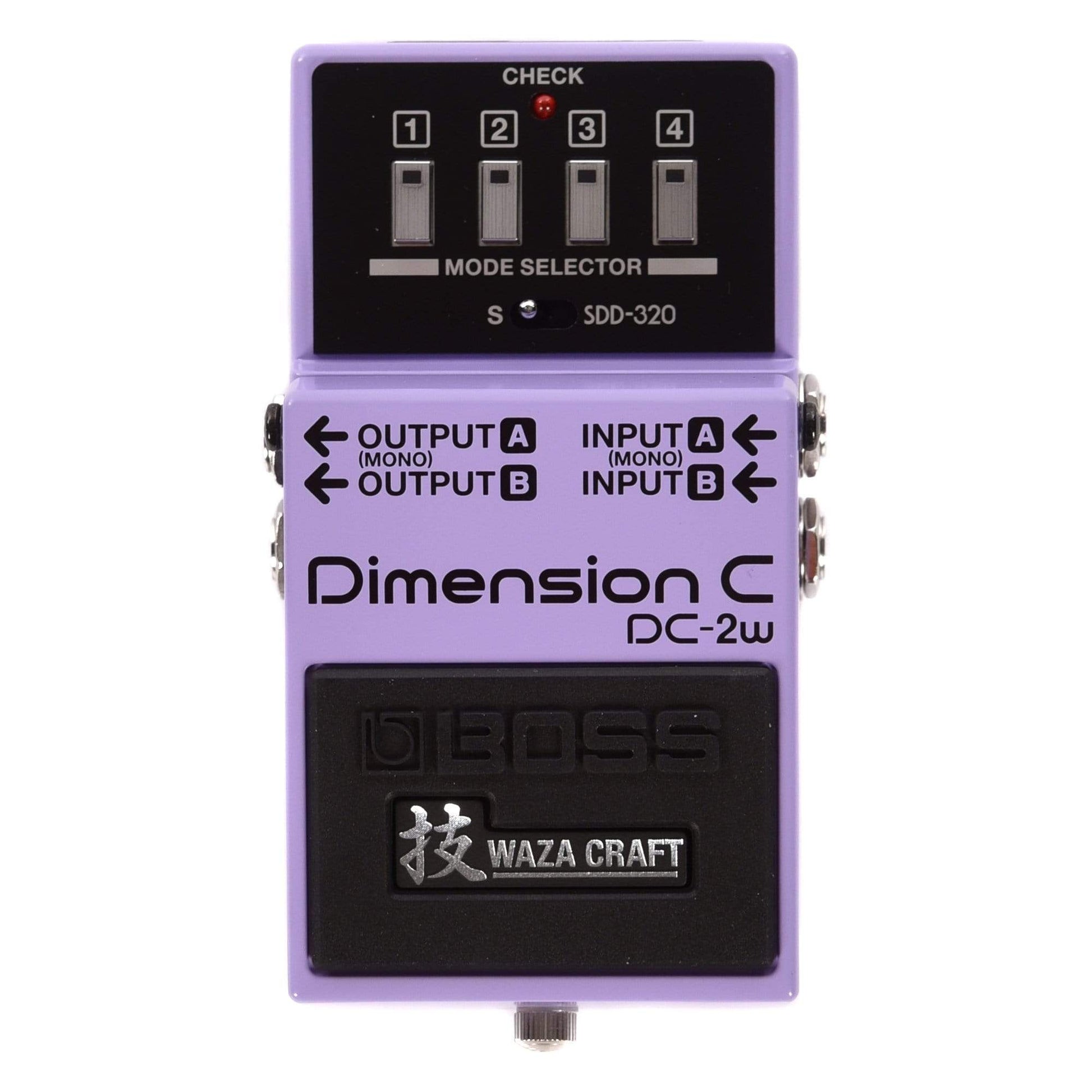 waza pedals Boss DC-2W Dimension C Waza Craft Chorus Pedal