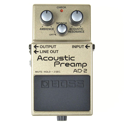 Boss AD-2 Acoustic Preamp Pedal Effects and Pedals / Compression and Sustain