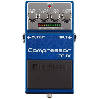Boss CP-1X Compressor Pedal Bundle w/ Boss PSA-120S2 Power Supply Effects and Pedals / Compression and Sustain