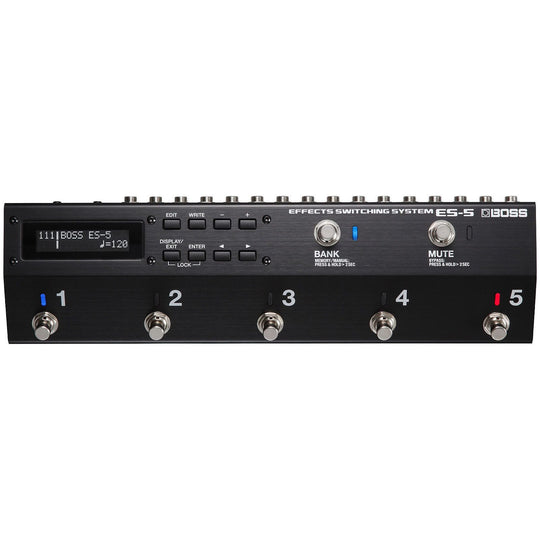 Boss ES-5 Effects Switching System Effects and Pedals / Controllers, Volume and Expression