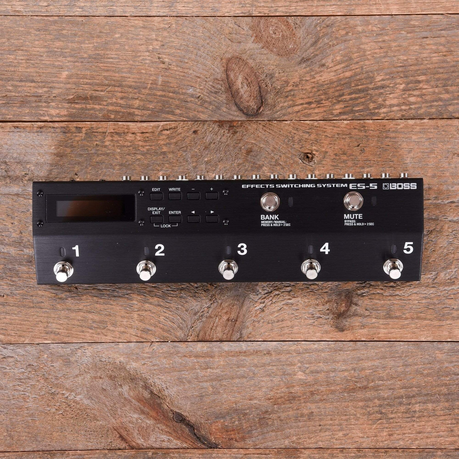Boss ES-5 Effects Switching System Effects and Pedals / Controllers, Volume and Expression