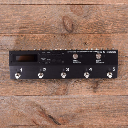 Boss ES-5 Effects Switching System Effects and Pedals / Controllers, Volume and Expression