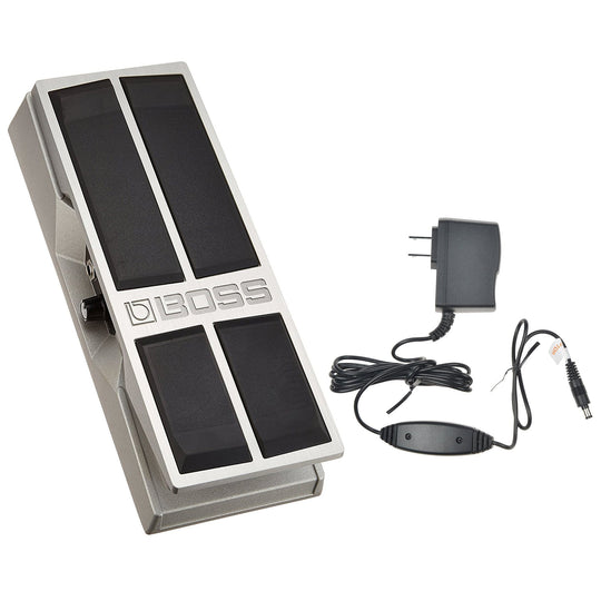 Boss FV-500L Stereo Line-Level Volume/Expression Pedal Bundle w/ Boss PSA-120S2 Power Supply Effects and Pedals / Controllers, Volume and Expression
