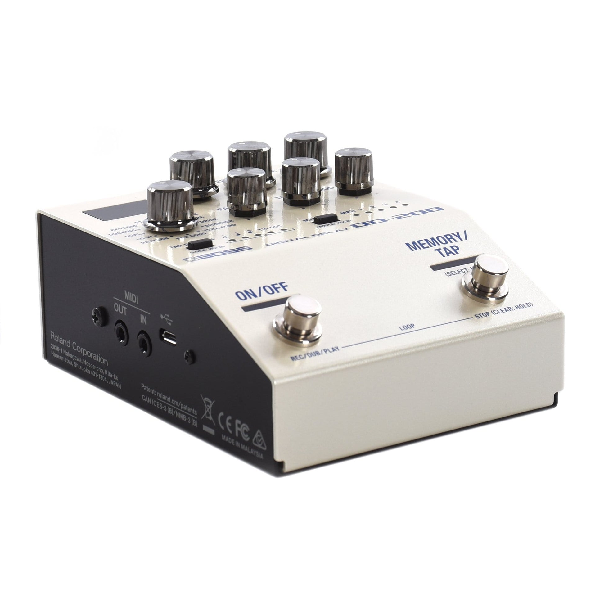 boss 200 pedals Boss DD-200 Digital Delay Pedal
