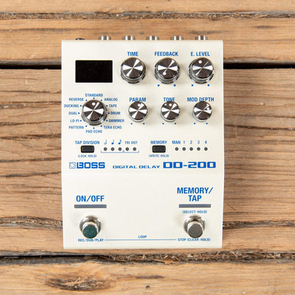 Boss DD-200 Digital Delay Effects and Pedals / Delay