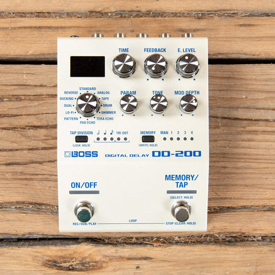 Boss DD-200 Digital Delay Effects and Pedals / Delay
