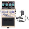 Boss DD-7 Digital Delay Bundle w/ Boss PSA-120S2 Power Supply Effects and Pedals / Delay