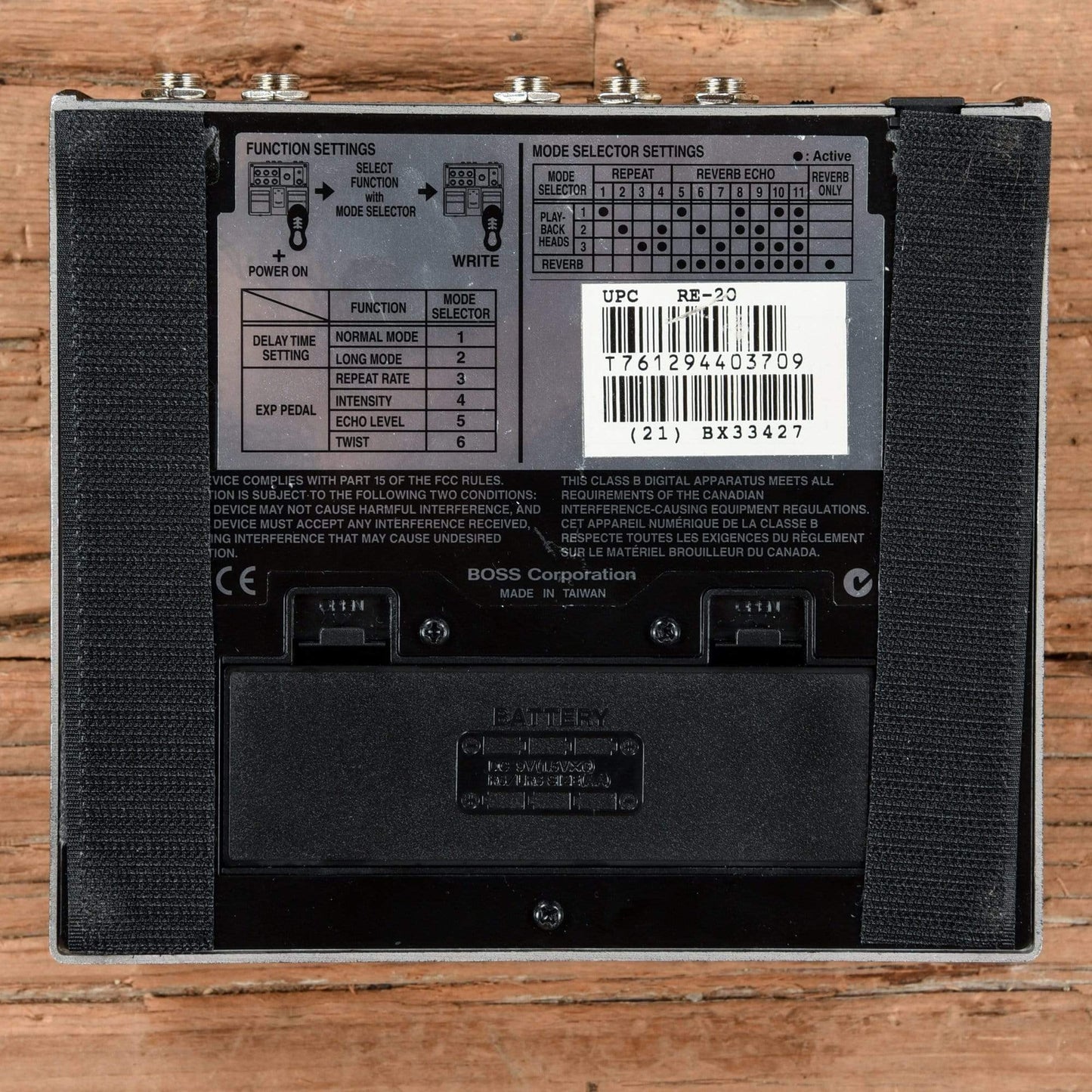 Boss RE-20 Space Echo Effects and Pedals / Delay