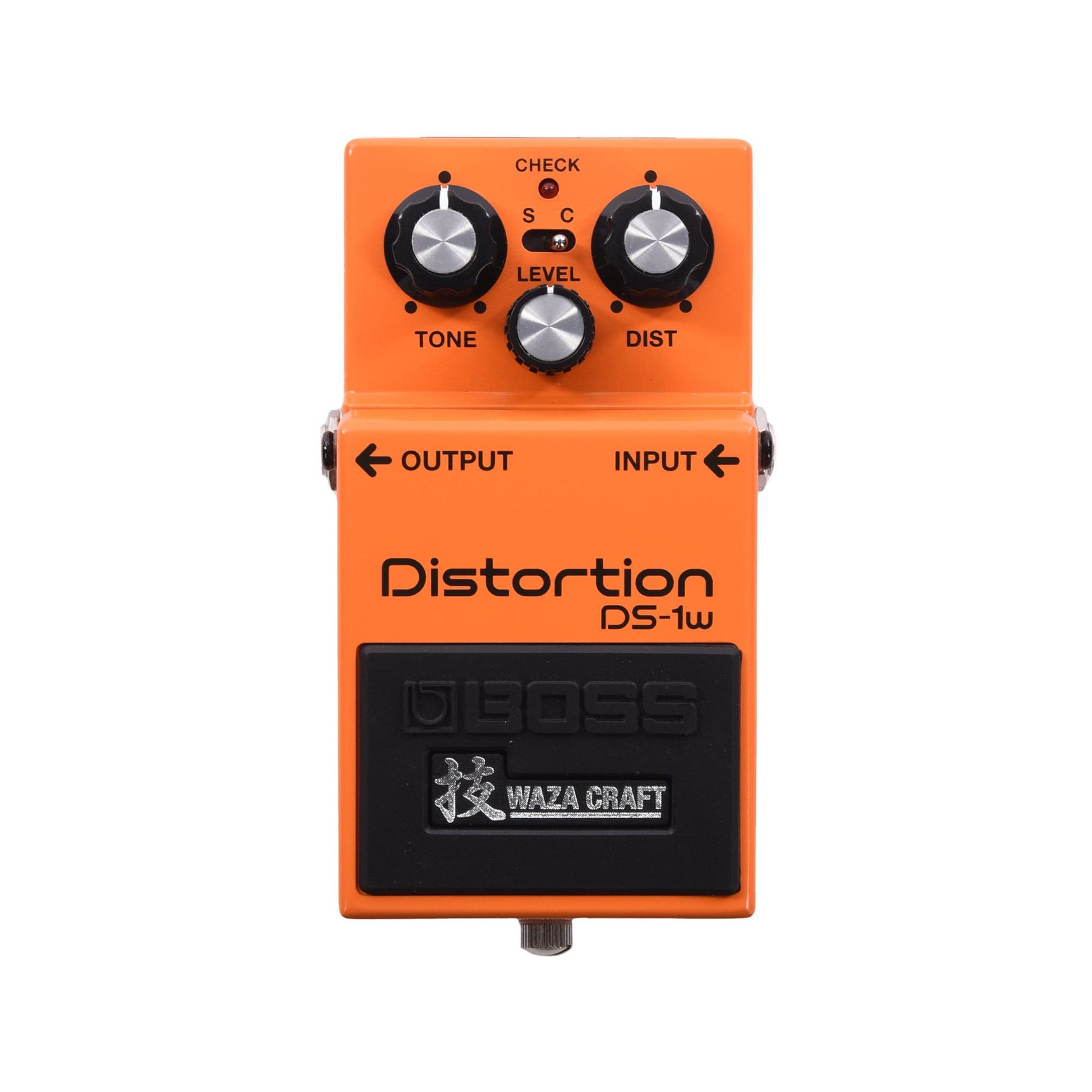 bass pedals boss Boss DS-1W Waza Craft Distortion Pedal