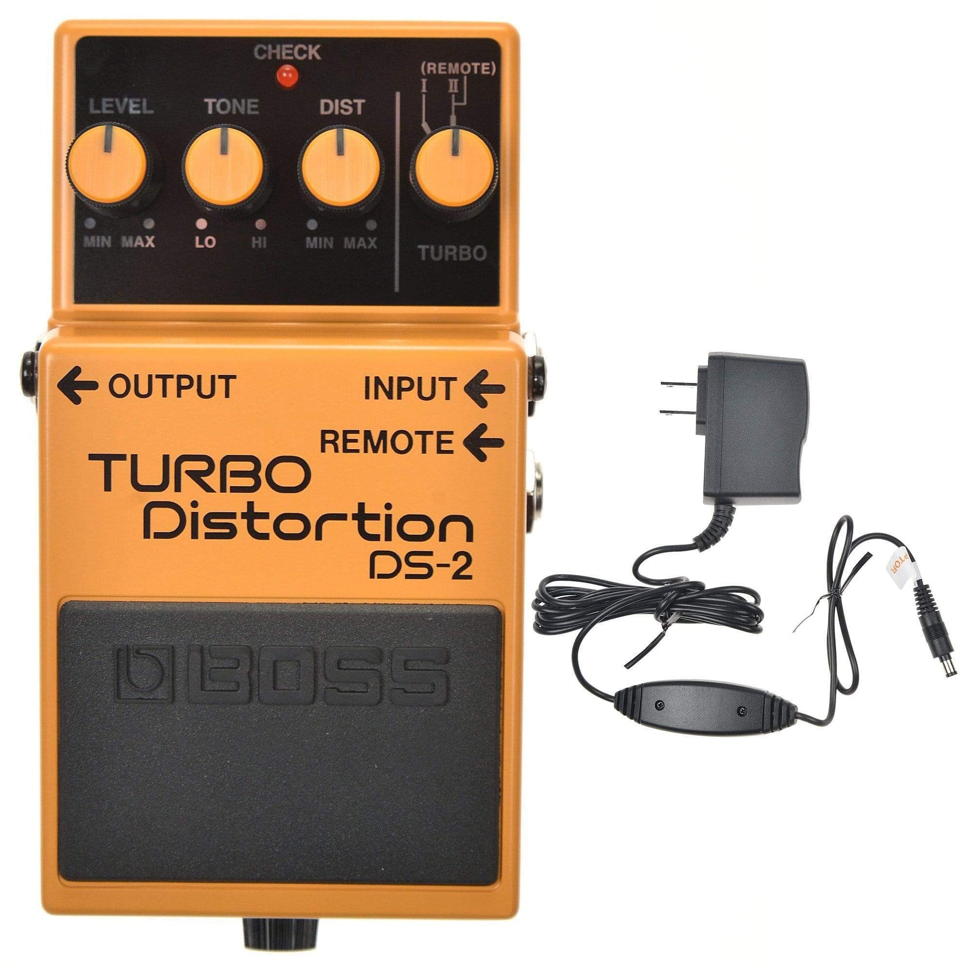 Boss DS-2 Turbo Distortion Bundle w/ Boss PSA-120S2 Power Supply – Chicago Music Exchange