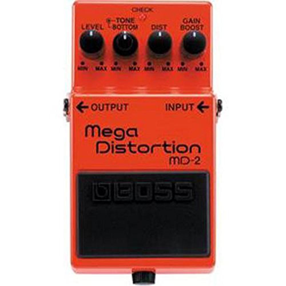 Boss MD-2 Mega Distortion Bundle w/ Boss PSA-120S2 Power Supply Effects and Pedals / Distortion